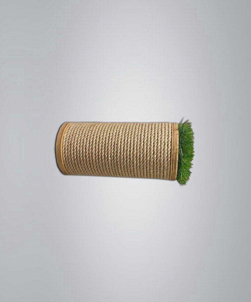 Когтеточка тренажер для кошки настенная Hunnkatt "Balansere grass" джут ...