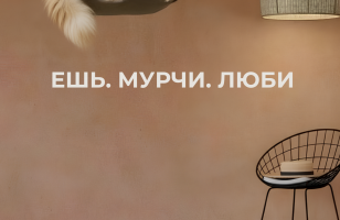Гамак настенный для кошек Krybbe с парящим эффектом