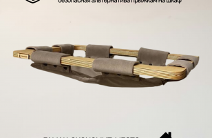 Настенный игровой комплекс для кошек Stund с парящим эффектом