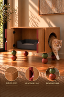Hunnkatt LAB тумба-туалет для кошек Perle
